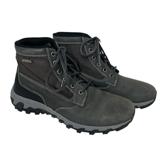Rockport Men’s Cold Springs Mid Boot Gray Sz 7 Leather - Picture 1 of 8